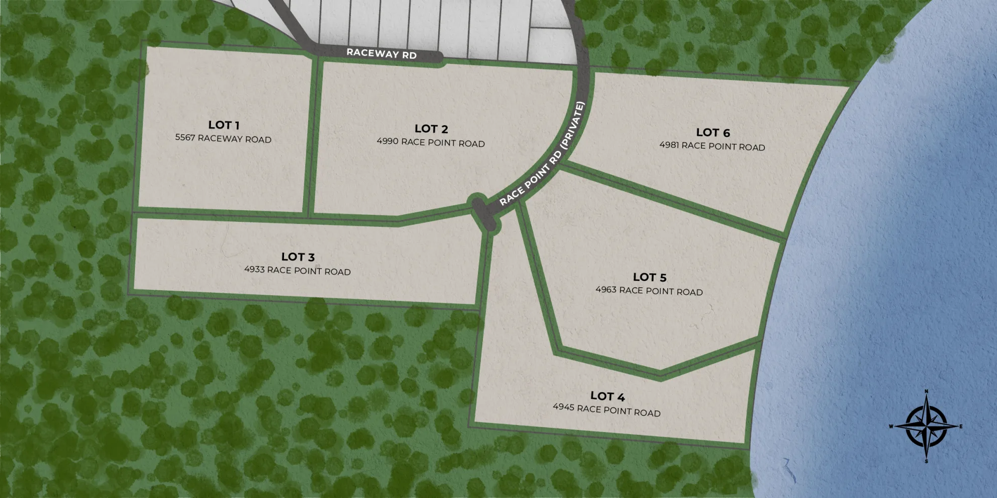 Lot Map | Race Point Estates